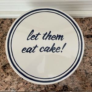 Brand New Kate Spade Order’s Up Cake Plate